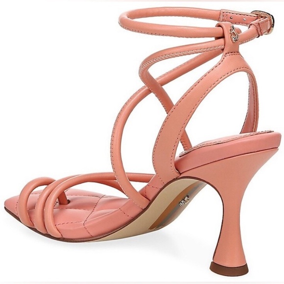 Sam Edelman Maven Leather Strappy Sandals - Size 5 - Picture 3 of 7